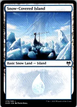 Magic | KHM | Snow-Covered Island () | 278 | Normal | NM - Image 1