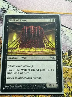 Wall of Blood Near Mint The List​​ - Image 3