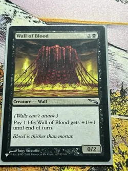 Wall of Blood Near Mint The List​​ - Image 4