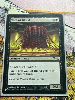 Wall of Blood Near Mint The List​​ - Image 5