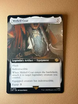 Mithril coat (borderless) - English - MTG LotR tales of middle earth - Image 1