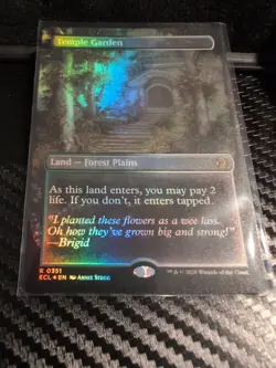 Temple Garden (Borderless) Lorwyn Eclipsed Foil - Image 1