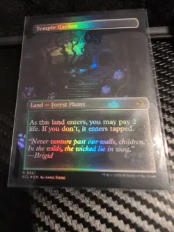 Temple Garden (Borderless) Lorwyn Eclipsed Foil - Image 2
