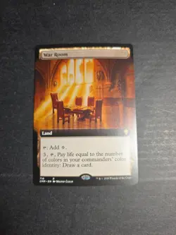 War Room (Extended Art) Commander Legends Regular - Image 1