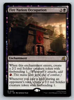 Fire Nation Occupation Avatar: The Last Airbender: Eternal-Legal Regular - Image 1