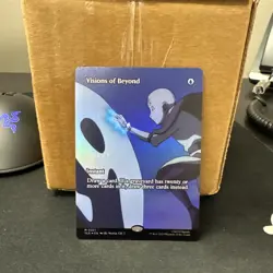 MTG Visions of Beyond 0021 Foil (Borderless) Avatar Near Mint ships fast - Image 1