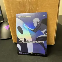 MTG Visions of Beyond 0021 Foil (Borderless) Avatar Near Mint ships fast - Image 4