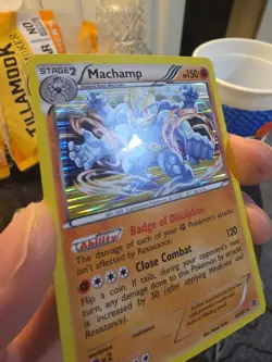 Pokemon TCG Machamp Plasma Blast 49/101 Holo Cosmos Holo Rare Holo Rare - Image 2