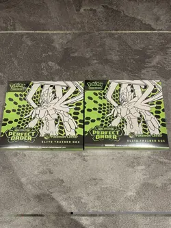 Perfect Order POKEMON CENTER Elite Trainer Box (ETB) – Factory Sealed w/Shrinkx2 - Image 1