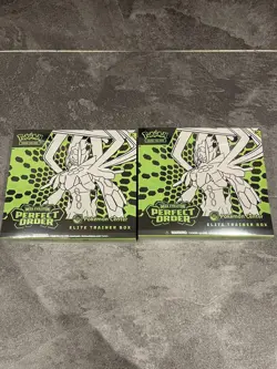 Perfect Order POKEMON CENTER Elite Trainer Box (ETB) – Factory Sealed w/Shrinkx2 - Image 3