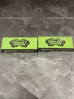 Perfect Order POKEMON CENTER Elite Trainer Box (ETB) – Factory Sealed w/Shrinkx2 - Image 4