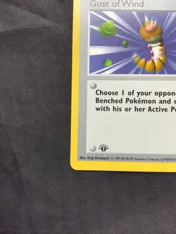 Pokemon Cards: Base Set 1st Edition Common: Gust of Wind 93/102 - Image 5