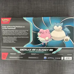 Pokemon TCG: Snorlax Ex & Blissey Ex Special Collection - Brand New & Sealed - Image 2