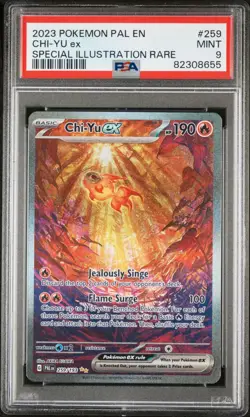 CHI-YU EX 259/193 (PSA 9) Paldea Evolved SPECIAL ILLUSTRATION RARE Pokemon TCG - Image 1