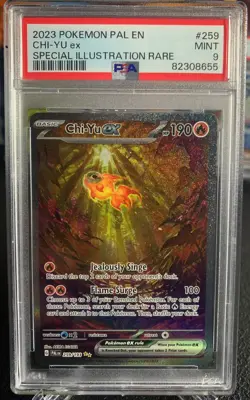 CHI-YU EX 259/193 (PSA 9) Paldea Evolved SPECIAL ILLUSTRATION RARE Pokemon TCG - Image 3