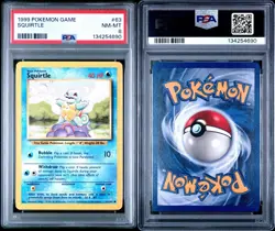 Squirtle 1999 Pokemon Game #63 PSA 8 - Image 3