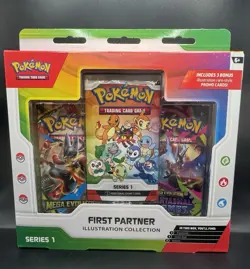 Pokemon TCG First Partner Pack Series 1 Promo Special Edition Booster Box - Image 1