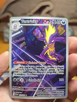 Pokemon TCG Toxtricity 103/094 Phantasmal Flames Illustration Rare Holo NM - Image 1