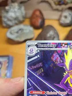 Pokemon TCG Toxtricity 103/094 Phantasmal Flames Illustration Rare Holo NM - Image 5