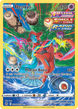 Deoxys - GG12/GG70 - Crown Zenith Galarian Gallery - Holo NM/M - CRZ - Image 3