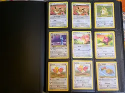 B2 POKEMON BINDER COLLECTION LOT ALL 2008 & OLDER RARE HOLO BASE SET E-SERIES + - Image 1