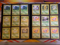 B2 POKEMON BINDER COLLECTION LOT ALL 2008 & OLDER RARE HOLO BASE SET E-SERIES + - Image 3