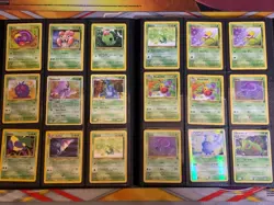 B2 POKEMON BINDER COLLECTION LOT ALL 2008 & OLDER RARE HOLO BASE SET E-SERIES + - Image 4