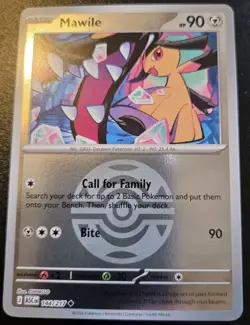 Mawile 144/217 Dusk Ball Holo Uncommon Ascended Heroes Pokemon TCG - Image 1