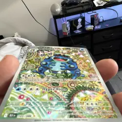 Pokemon Seismitoad Sv: Black Bolt 105/086 Illustration Rare Full Art Holo 170 HP - Image 3