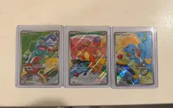 Charmander Bulbasaur Squirtle Pokemon TCG First Partner Illustration Collection - Image 2