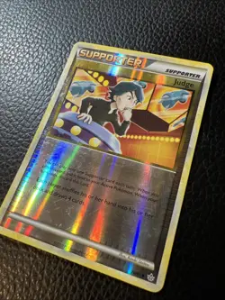 Judge 78/95 Unleashed - Reverse Holo Supporter Pokemon TCG 2010 Vintage LP * - Image 2