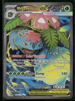 ✰ MEGA VENUSAUR EX 155/132 ULTRA RARE MEGA EVOLUTION POKEMON ✰ NM/M - Image 2