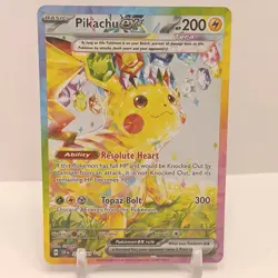 Pokemon Pikachu Ex 238/191 NM Surging Sparks Special Illustration Rare - Image 1