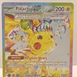 Pokemon Pikachu Ex 238/191 NM Surging Sparks Special Illustration Rare - Image 2