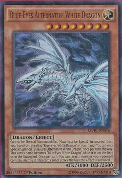 Blue-Eyes Alternative White Dragon - MVP1-EN046 - Ultra Rare - 1st Edition - Lig - Image 1