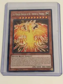 Yugioh The Winged Dragon of Ra - Immortal Phoenix Rare MZTM - Image 1