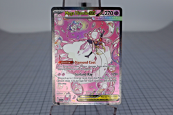 Pokemon Ascended Hero’s Mega Diancie EX Full Art Ultra Rare Holo Card 282/217 - Image 1