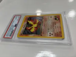 Pokemon TCG Rockets Moltres Holo Rare Card 12/132 Gym Heroes 1st Edition PSA 8 - Image 4