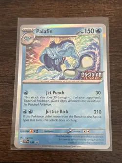 Palafin - SVP 036 - Obsidian Flames - SV Black Star Promo - Pokemon Card - Image 1
