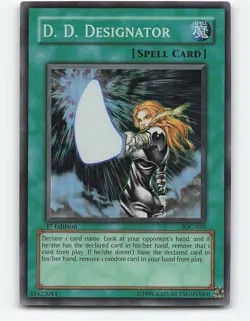 D.D. Designator #IOC-039 Super Rare 1st Edition Yugioh Card - Image 1