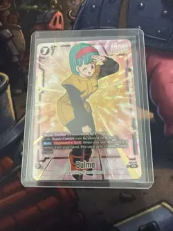 Bulma FS12-15 Super Combo Gold Foil Alternate Art Dragon Ball Super Card Game - Image 3