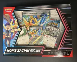 Pokemon TCG Hop's Zacian ex Box Sealed New - Image 1