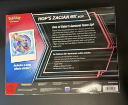 Pokemon TCG Hop's Zacian ex Box Sealed New - Image 2