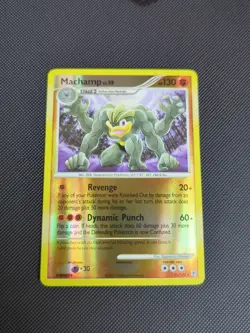 Machamp 31/130 Diamond and Pearl Reverse Holo NM Pokemon Card - Image 1