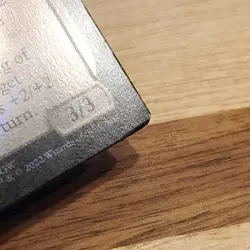 1x Imotekh the Stormlord, Surge Foil, Warhammer 40k, Magic MTG, LP Dent Ding - Image 3