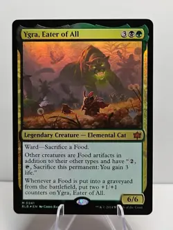 Ygra, Eater Of All Bloomburrow Mythic MTG 241 Magic The Gathering FOIL Promo - Image 1