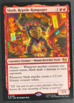 MTG Slash, Reptile Rampager - NM/Unplayed - TMNT - Image 1