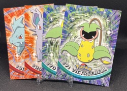 1999 Topps TV Animation Edition Pokemon 4 Card Lot #29, #30, #70, #71 - Image 1