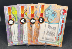 1999 Topps TV Animation Edition Pokemon 4 Card Lot #29, #30, #70, #71 - Image 2