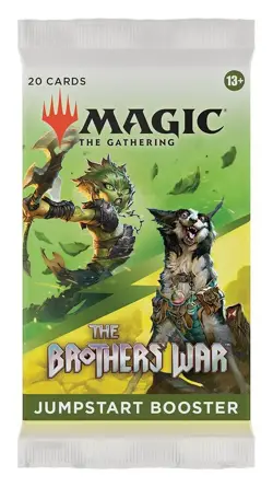 Magic the Gathering - The Brothers' War - Jumpstart Booster Display Box NEW 195166151502 - Image 5